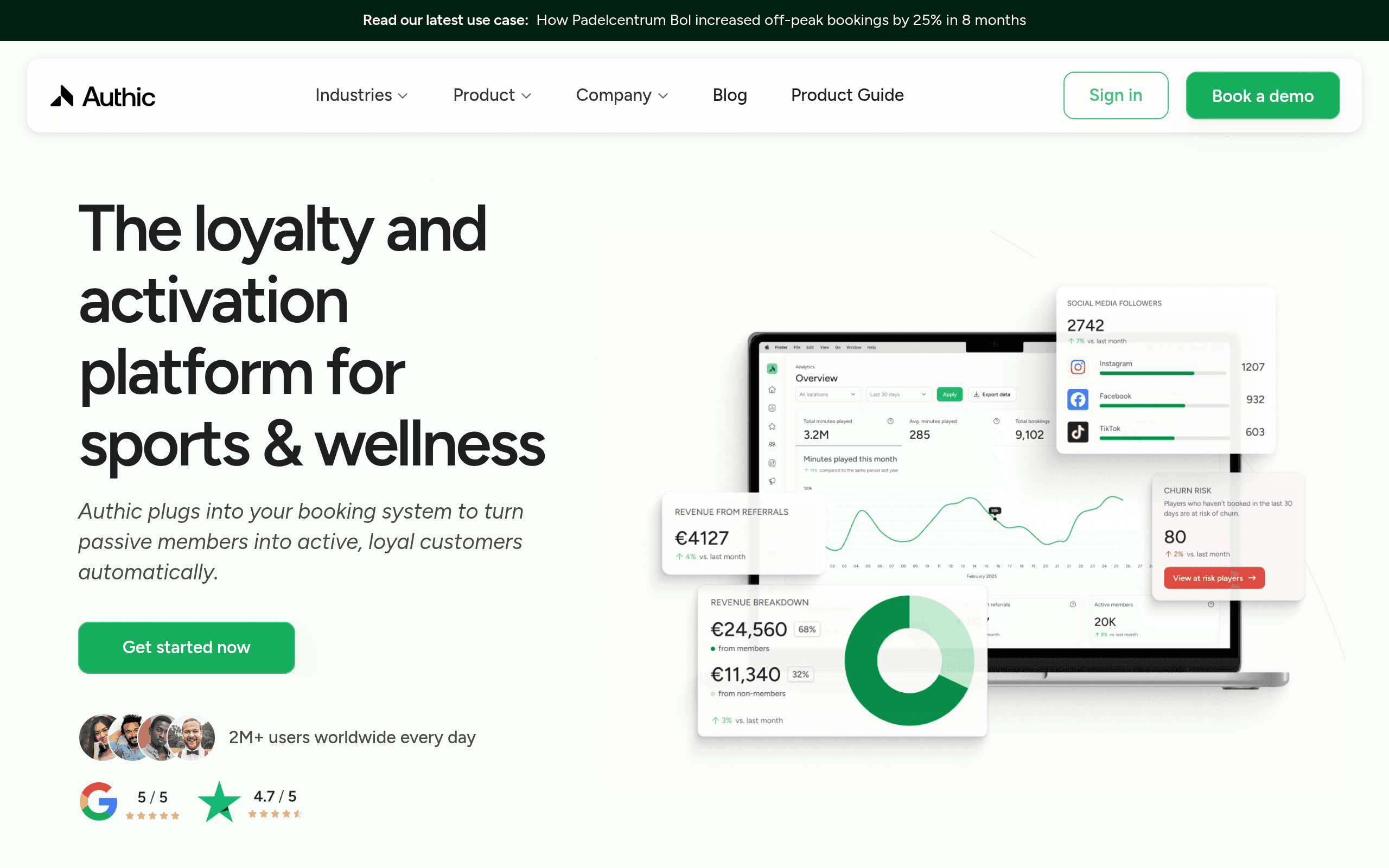 Authic website
